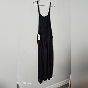 Curvzy Black Sleeveless Jumpsuits Sz 3XL